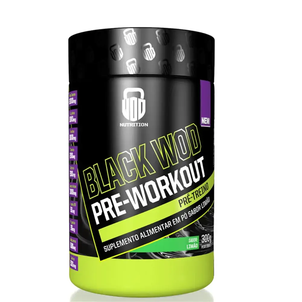 Wod Nutrition Pre Workout Limao 1x300g