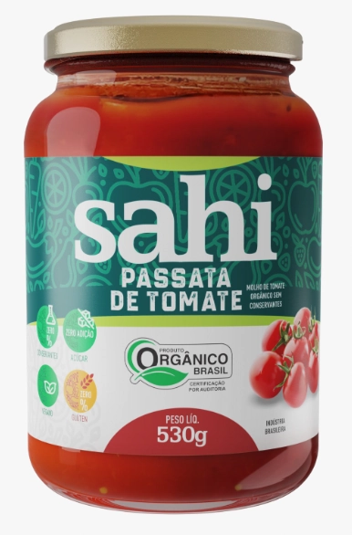 Molho Passata Org Sahi 530g