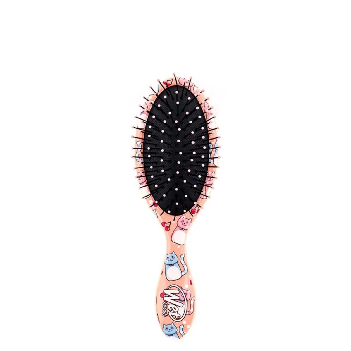Escova para Desembaraçar WetBrush Kids Detangler Gatinhos Rosa
