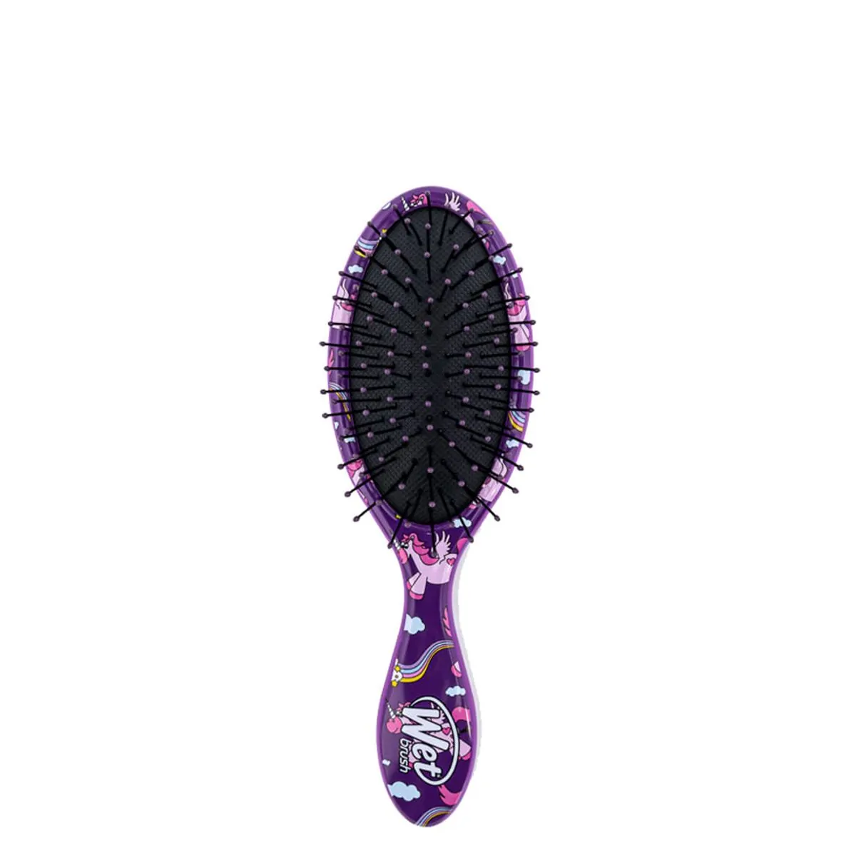 Escova para Desembaraçar WetBrush Kids Detangler Unicórnio Roxa