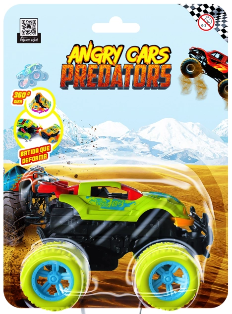 Carrinho Angry Predators Blister Agc009 Diamond