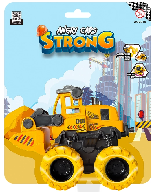 Carrinho Angry Strong Blister Agc010 Diamond