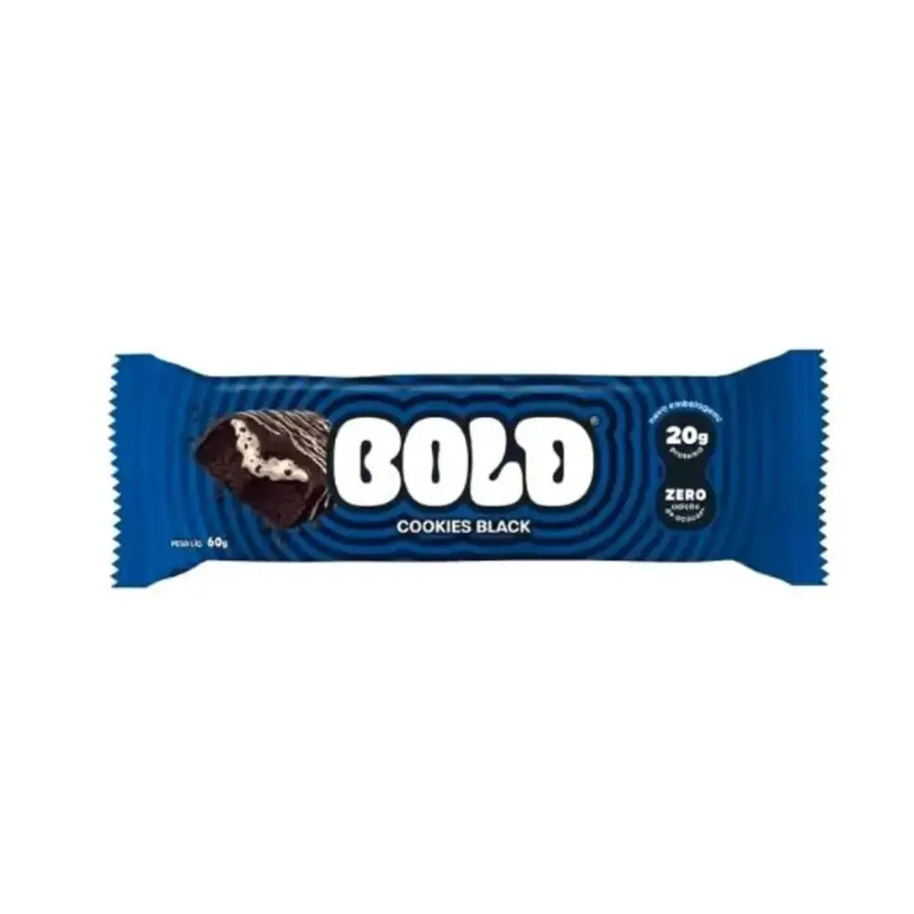 Barra Protein Bold Cookies Black 60g