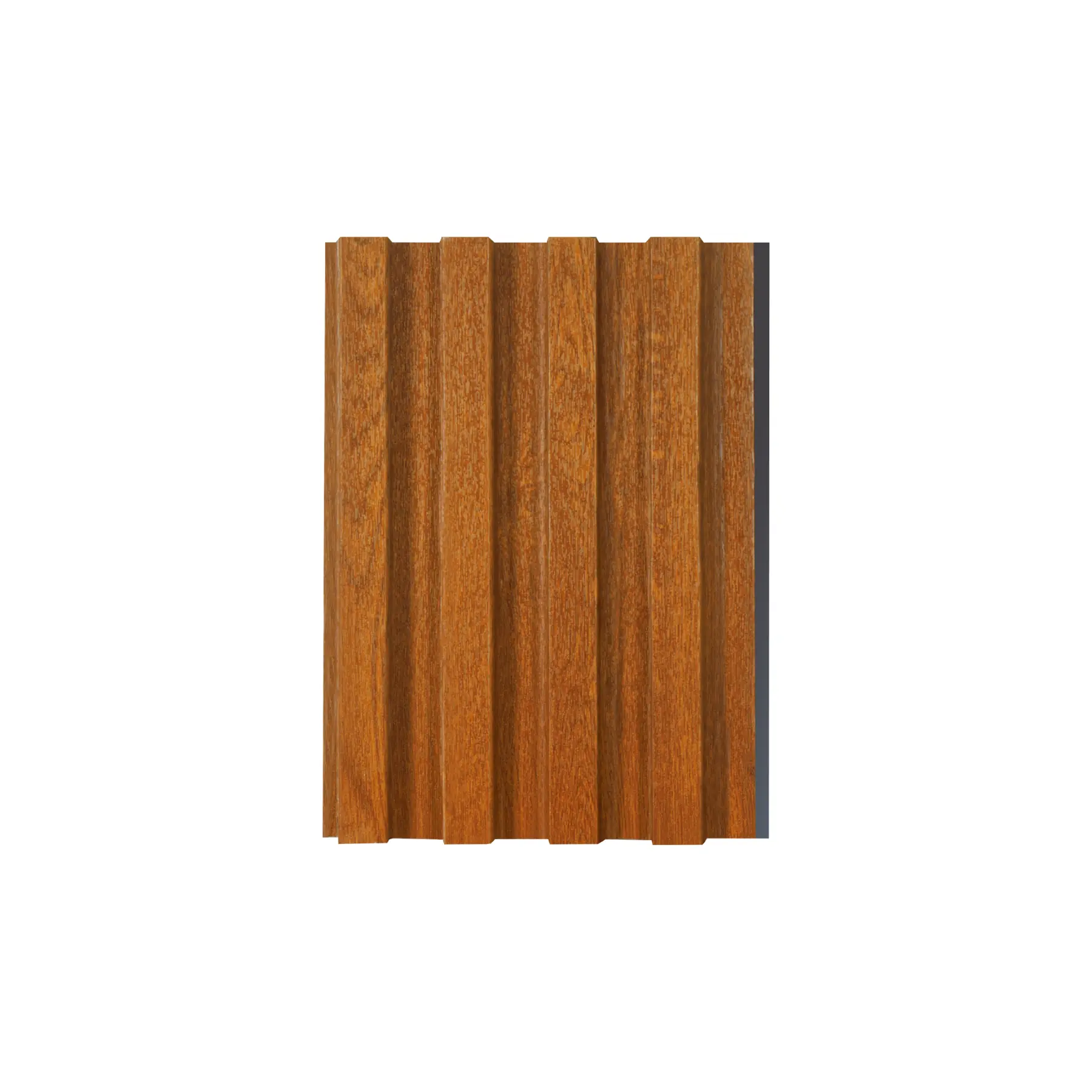 Painel Ripado Externo de PVC 2,1mm Angelin 20x300cm Slim Macheto