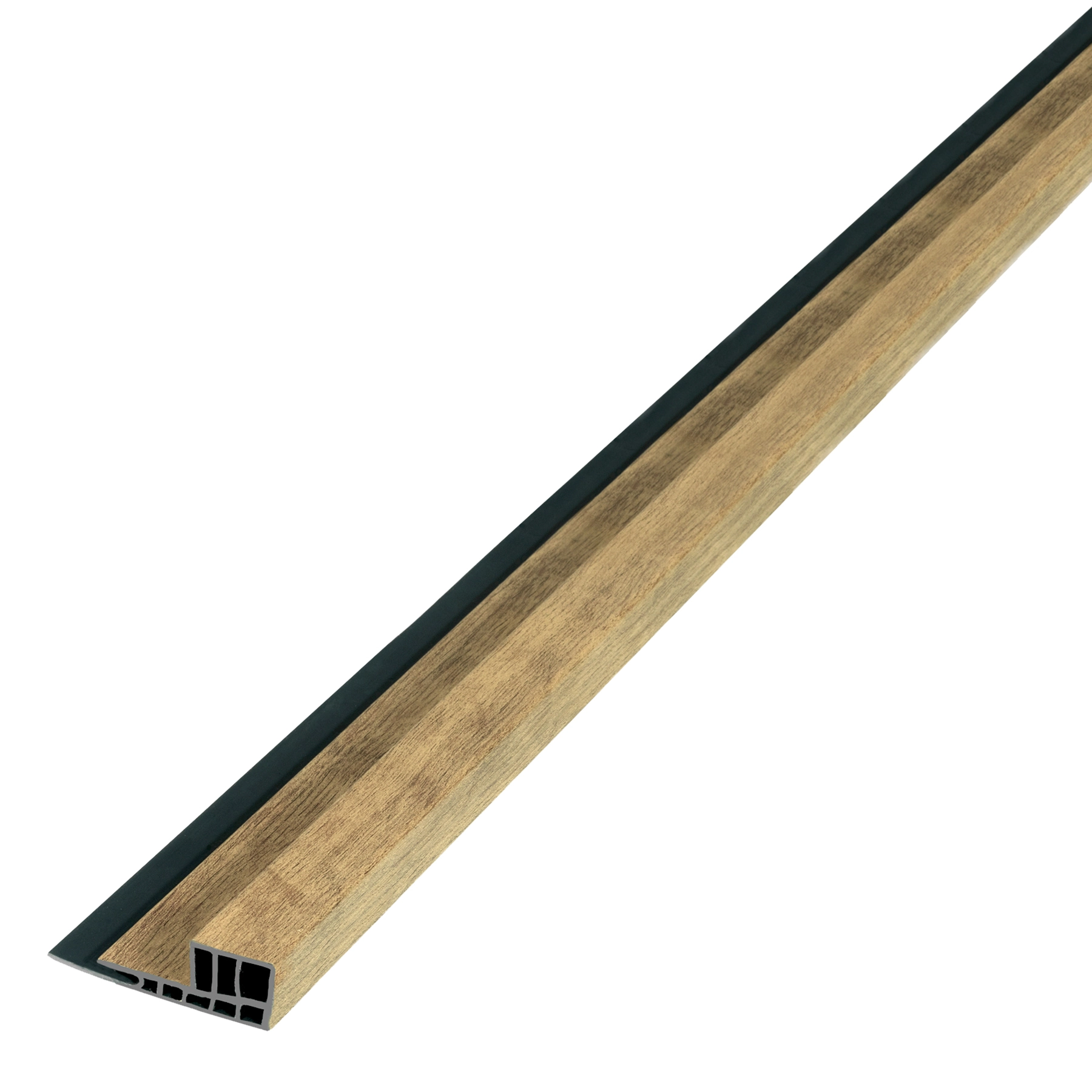 Barra de Acabamento Início em PVC 3x300cm York Slim Macheto