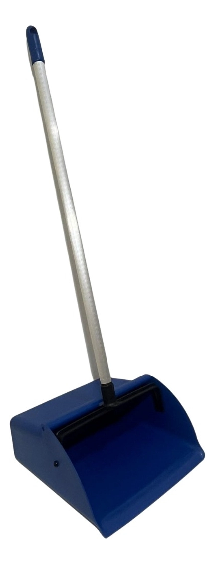 Pá De Lixo Coletora Cabo Aluminio 75 Cm Profissio Star Clean - Azul