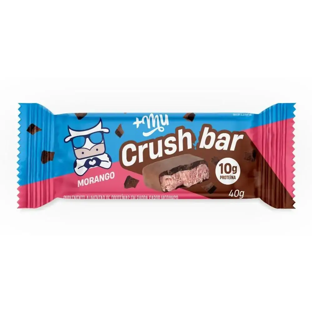 Crush Bar Morango Mais Mu 40g