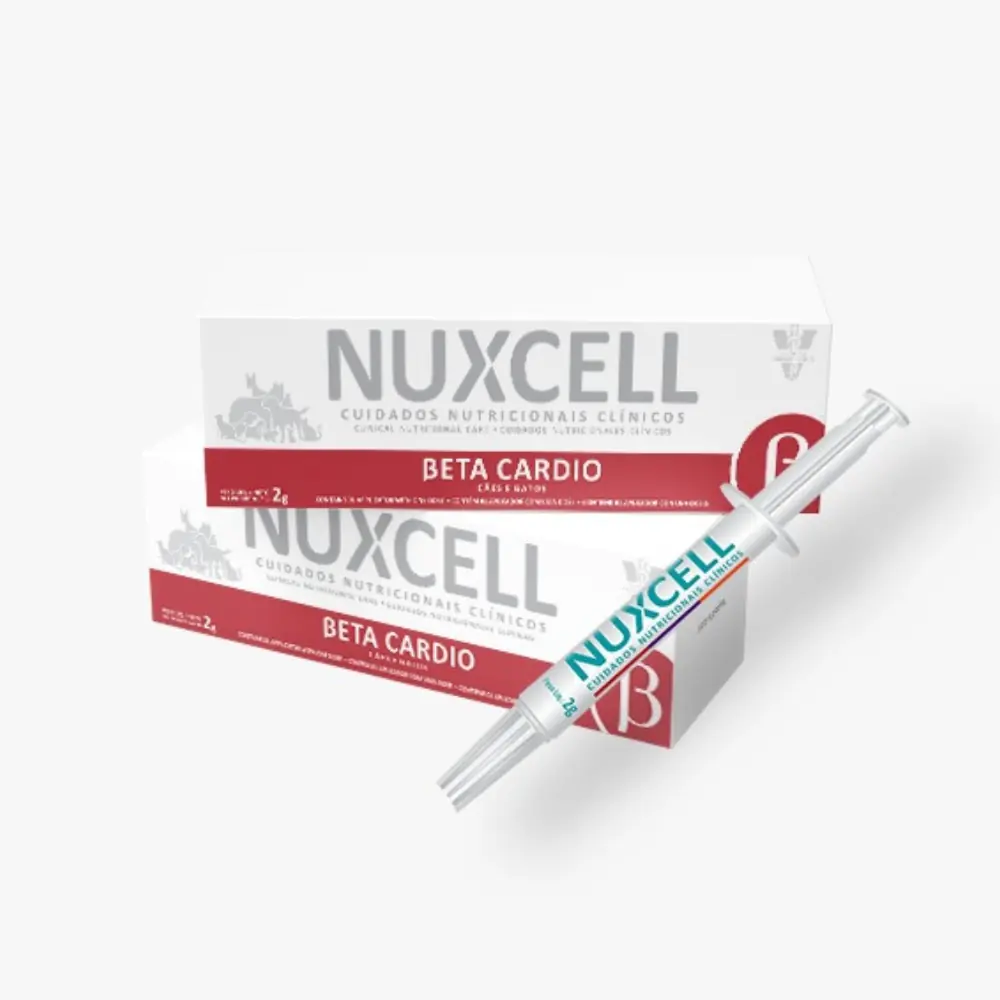 Nuxcell Beta Cardio Para Cães E Gatos 2g