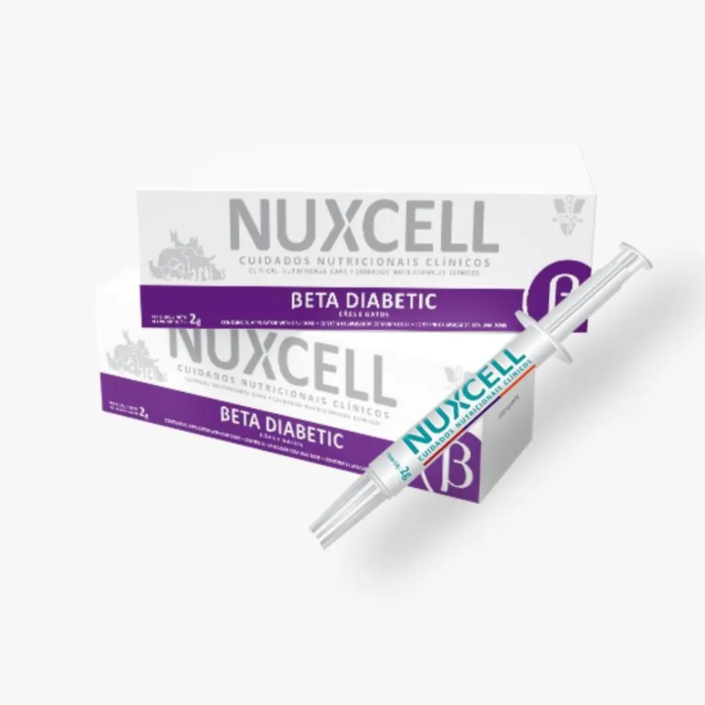 Nuxcell Beta Diabetic Para Cães E Gatos 2g