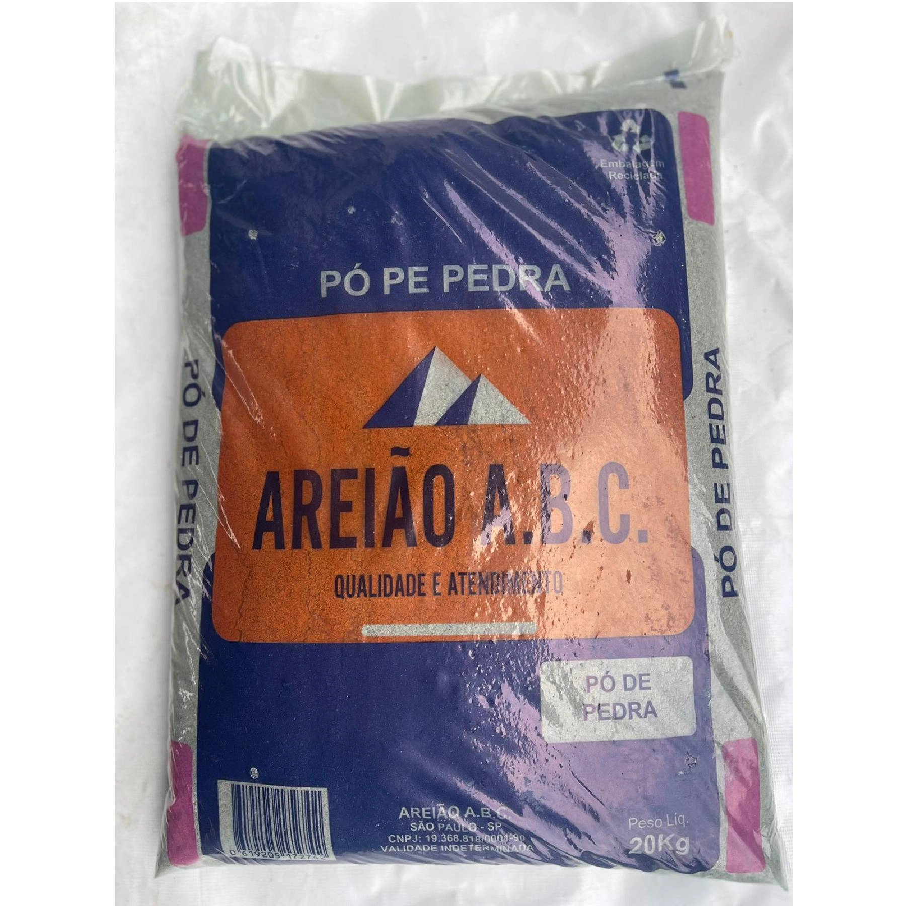 Pó de Pedra Ensacado 20kg Areião ABC