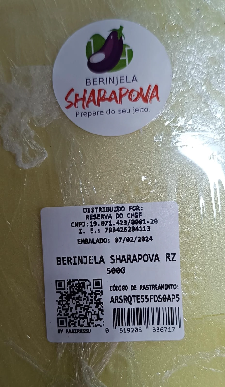 Sac Berinjela Bd 500gr