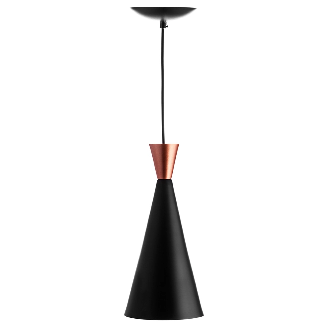 Pendentes Cone Preto Canadá Sala Cozinha Churrasqueir