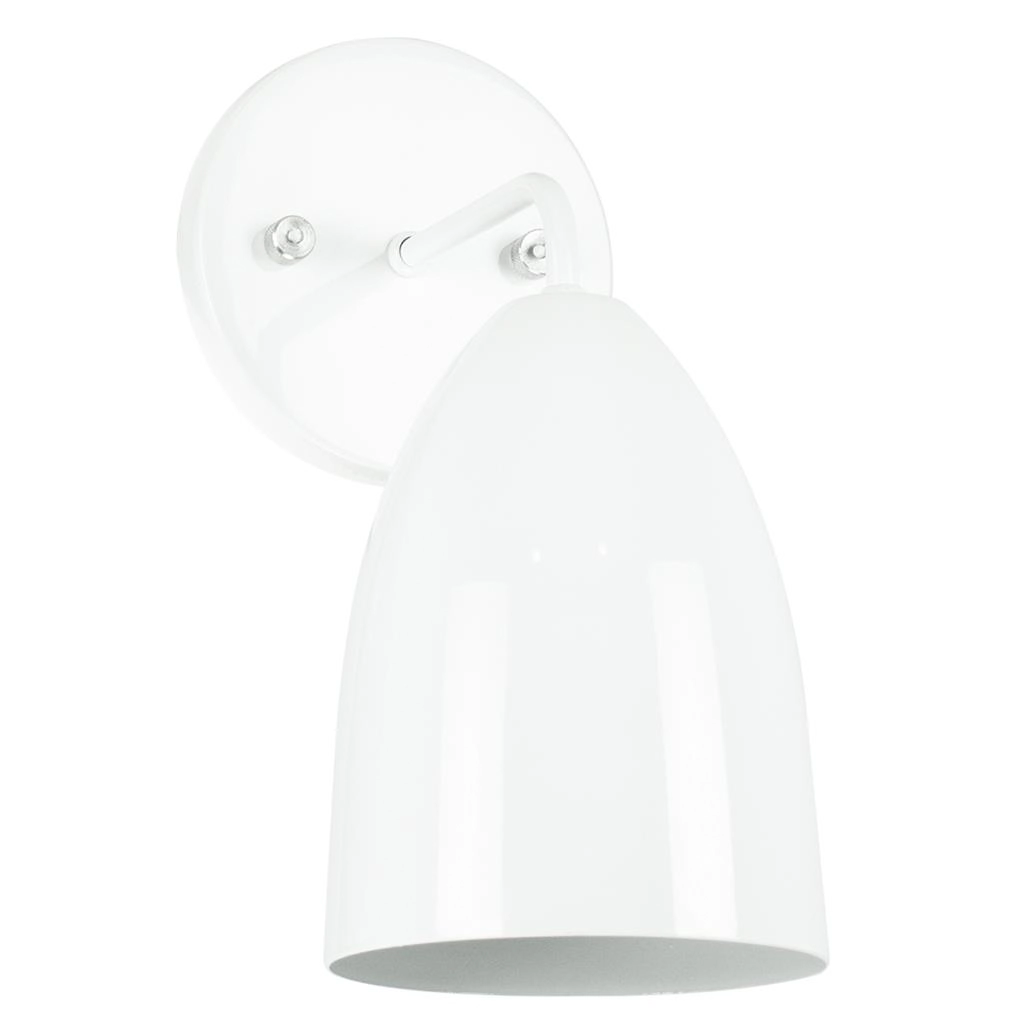 Arandela Aluminio Vegas Branco Sala Quarto Corredor
