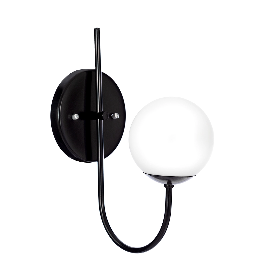 Arandela Arco Industrial Orby Vintage Preto