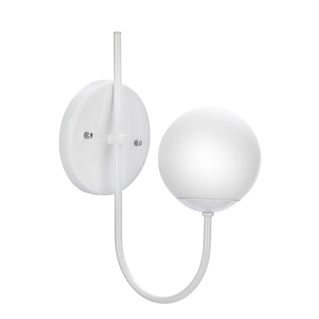 Arandela Arco Industrial Orby Vintage Branco
