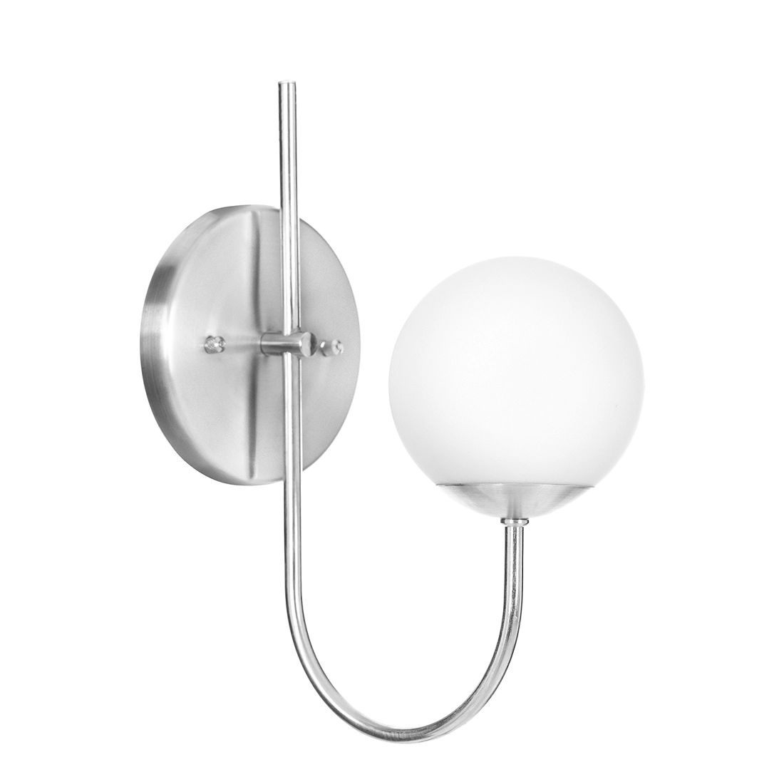 Arandela Arco Industrial Orby Vintage Escovado