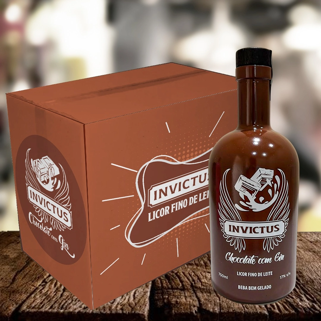 Licor Invictus 750ml Chocolate