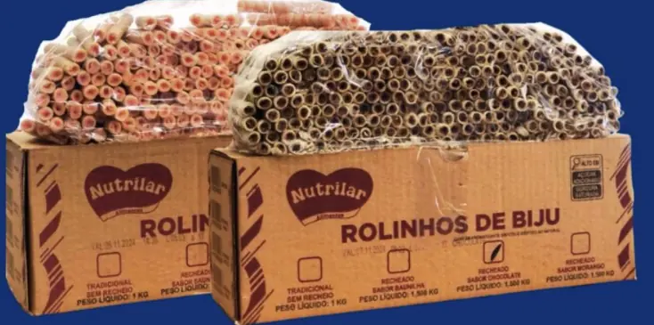 Canudinho Rolinho De Biju 1,5kg Nutrilar