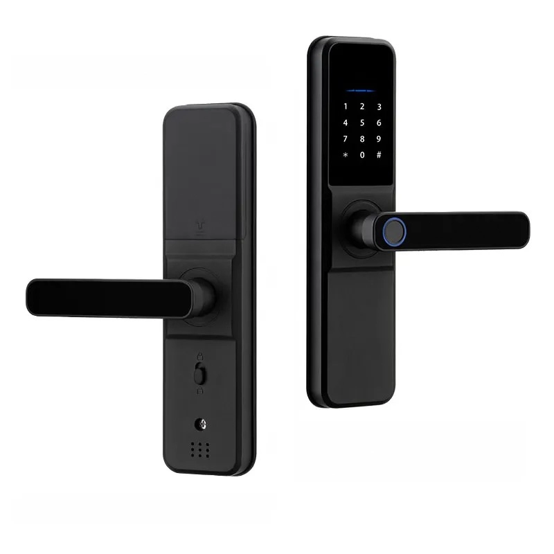 Fechadura Digital Biométrica Beluni Black Wp Smart Ttlock 469