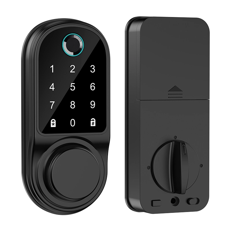 Fechadura Digital Biométrica Beluni Pivotante Sense Black Ty Bt 583 Bluetooth