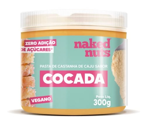 Pasta De Castanha De Caju Sabor Cocada 300g