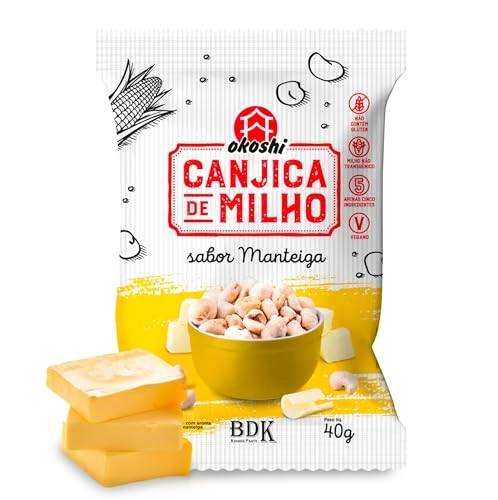 Canjica De Milho Sabor Manteiga Okoshi 40g
