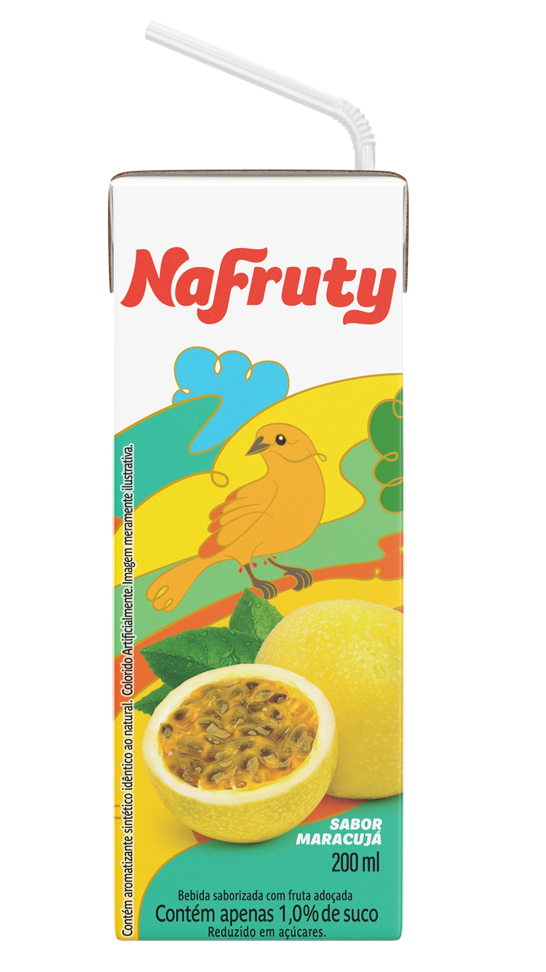 Suco Nafruty Maracuja 200ml