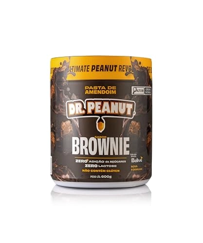 Pasta De Amendoim Brownie C/whey Dr Peanut 600g
