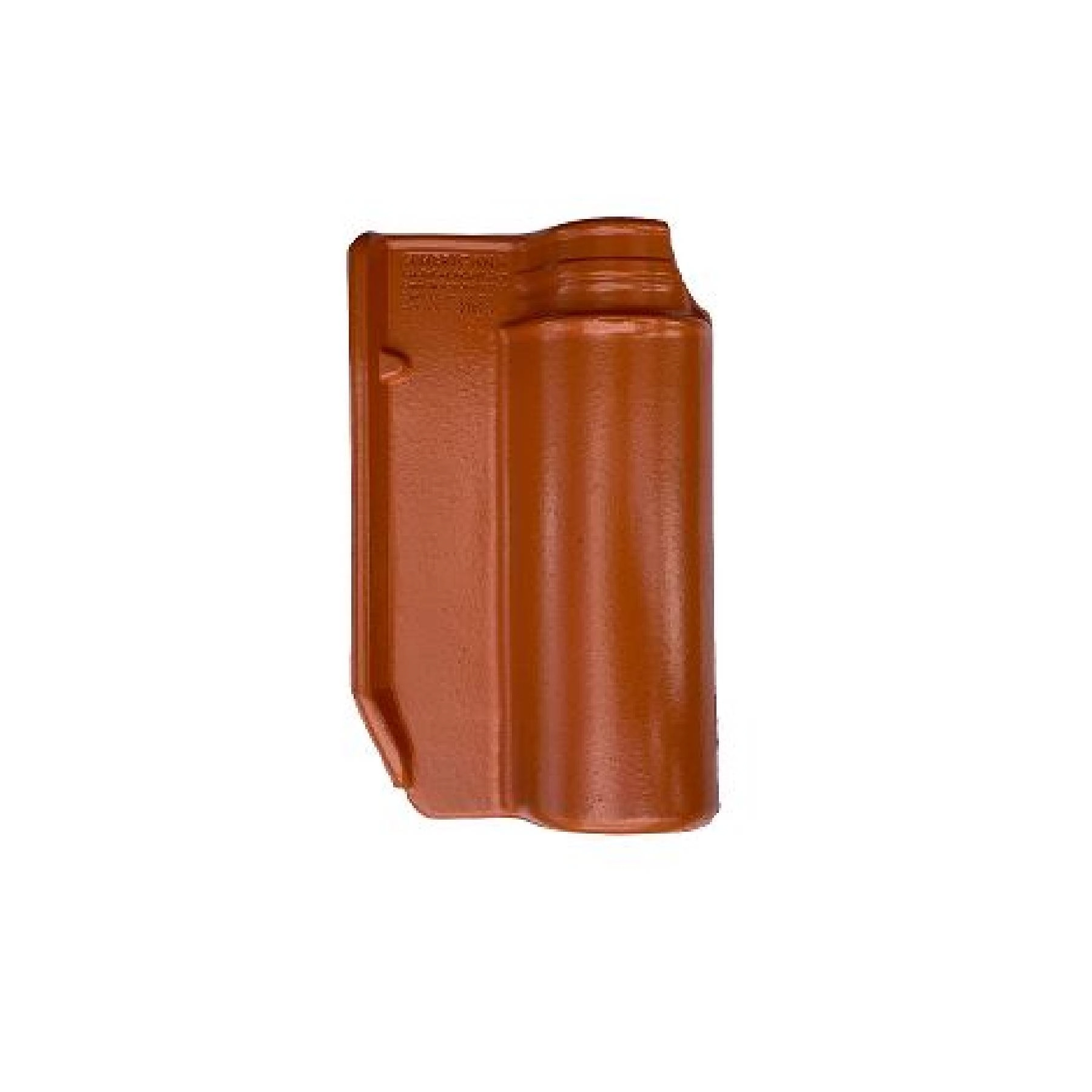 Telha Cerâmica Americana Dupla Cerâmica 26x44cm Vermelho Predileta