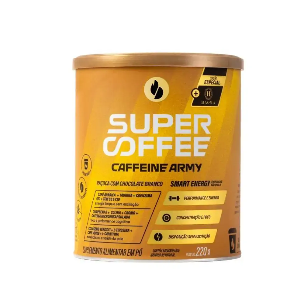 Supercoffee 3.0 Pacoca C/choc Branco Caffeinearmy 220g