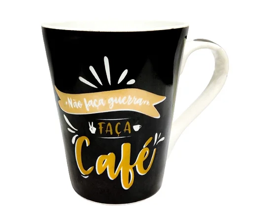 Utilidades Caneca Porcelana 370 Ml Ref St Faca Caf