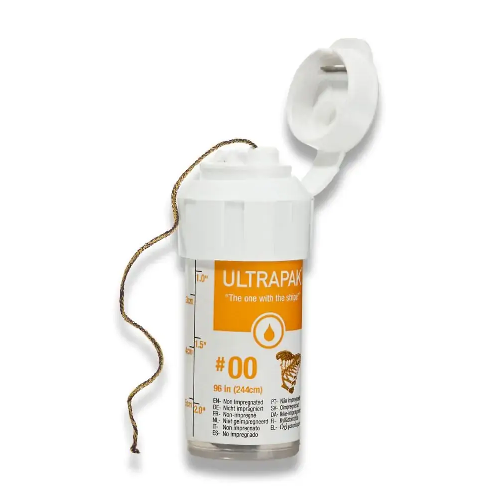 Fio Retrator Tricotado Ultrapak - Ultradent - Fio Retrator Tricotado Ultrapak #00 - Ultradent