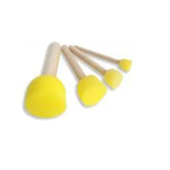 Kit Batedor De Esponja C/4 2cm 3cm 4cm