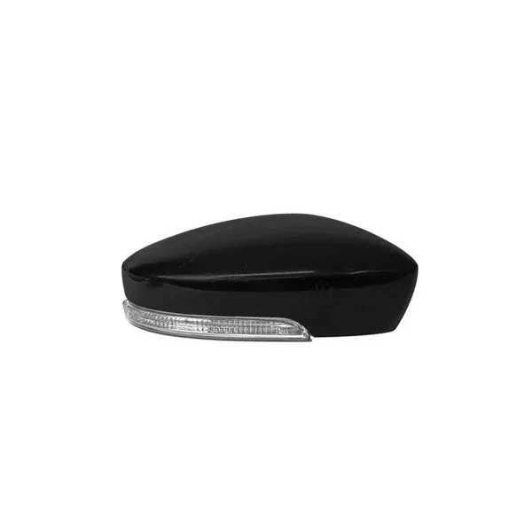 Capa do Retrovisor Externo VOLKSWAGEN FOX Lado Esquerdo Carbono sem Furo - FLASH 6009
