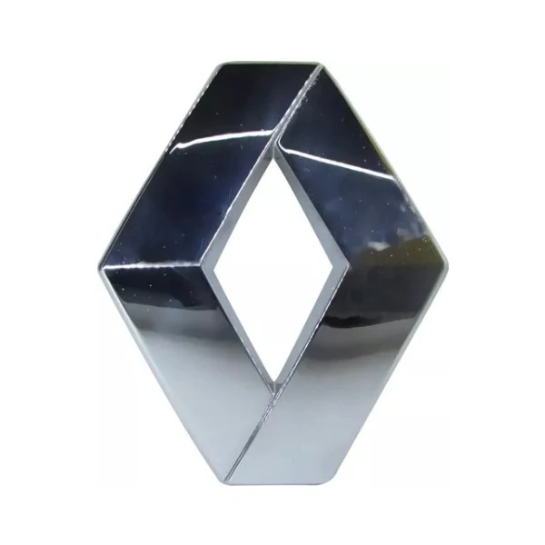 Emblema do Para-choque Dianteiro RENAULT LOGAN/SANDERO sem Suporte - RENAULT 628903073R