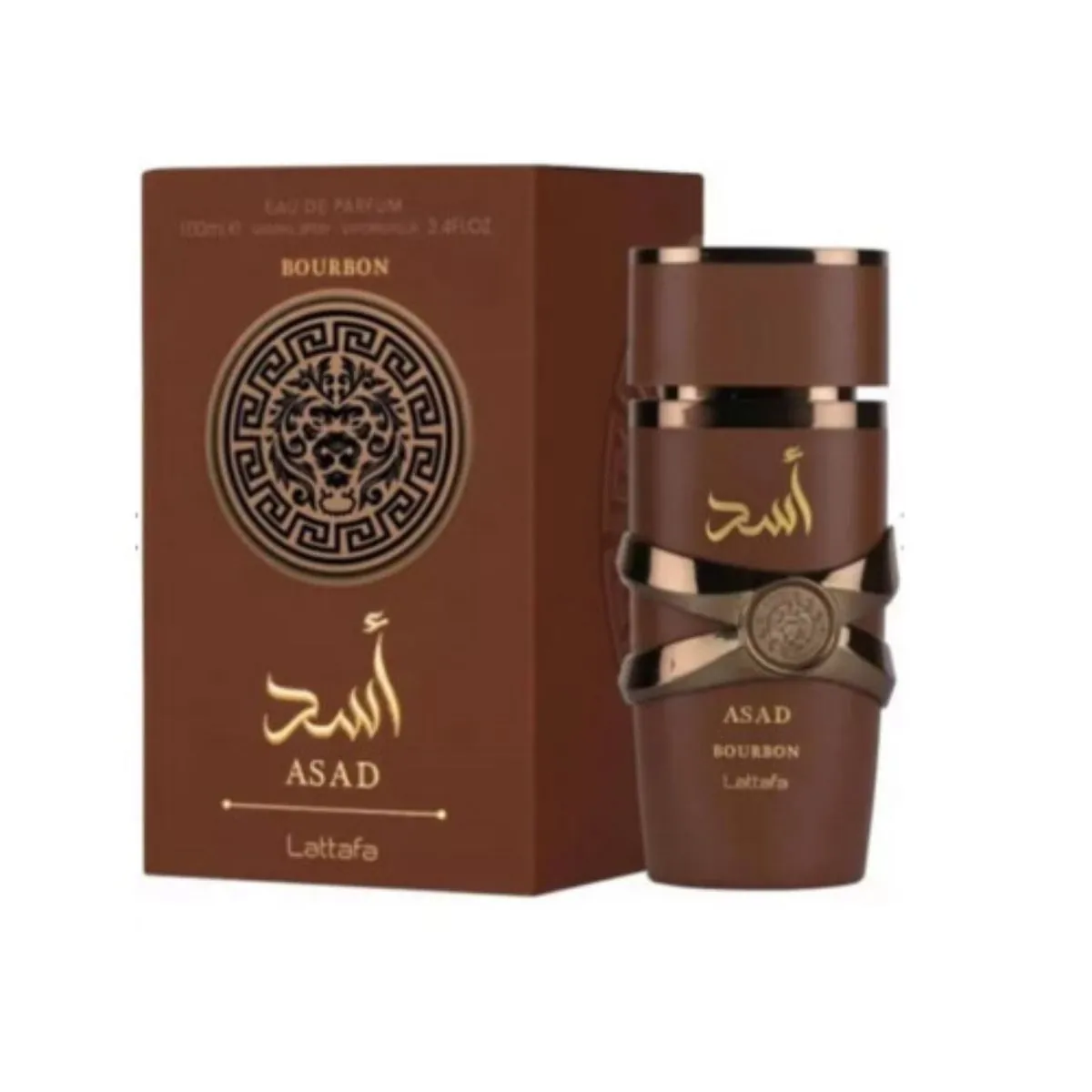 Asad Bourbon Lattafa Eau De Parfum Perfume Arabe Masculino 100ml