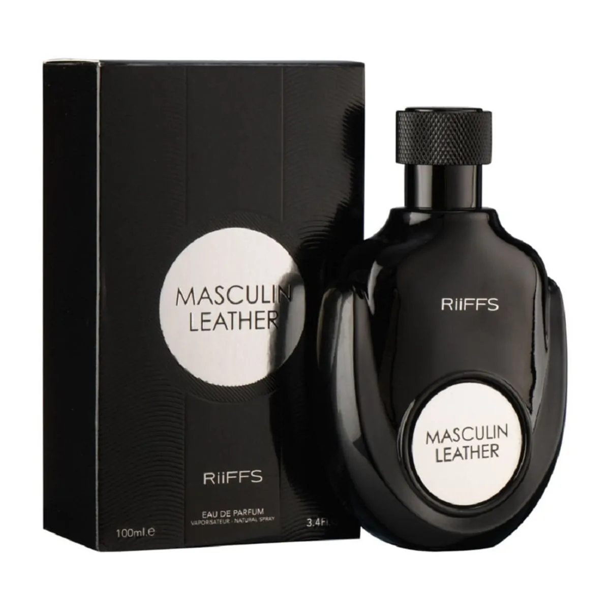Perfume Masculino Masculin Leather Riiffs Eau De Parfum 100 ml