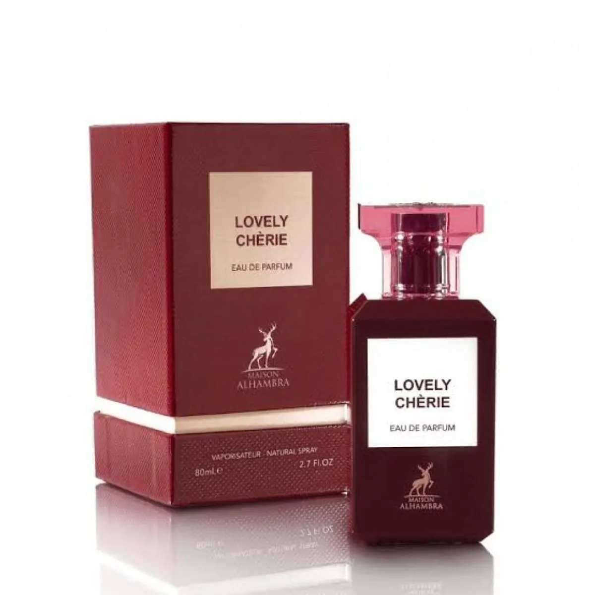 Perfume Feminino Maison Alhambra Lovely Cherie Eau De Parfum 80 ml