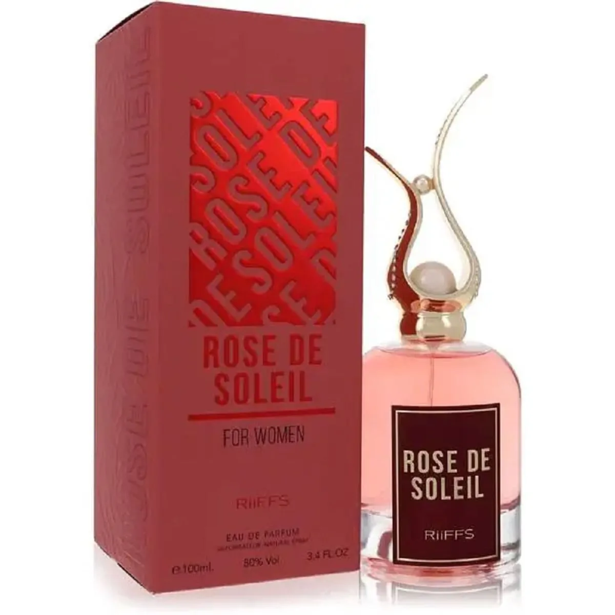 Perfume Feminino Riiffs Rose De Soleil Perfume Eau De Parfum 100 ml
