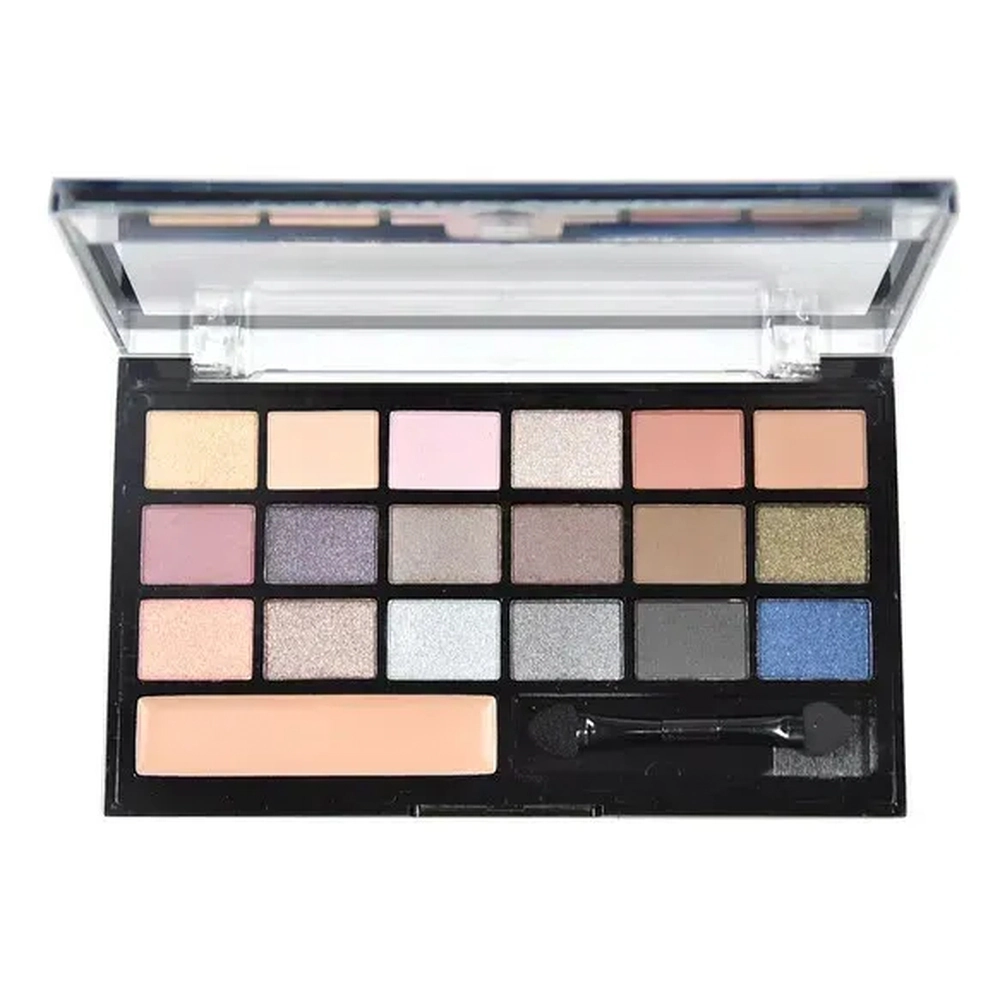 Paleta de Sombras BeGorgeous 18 cores Ruby Rose