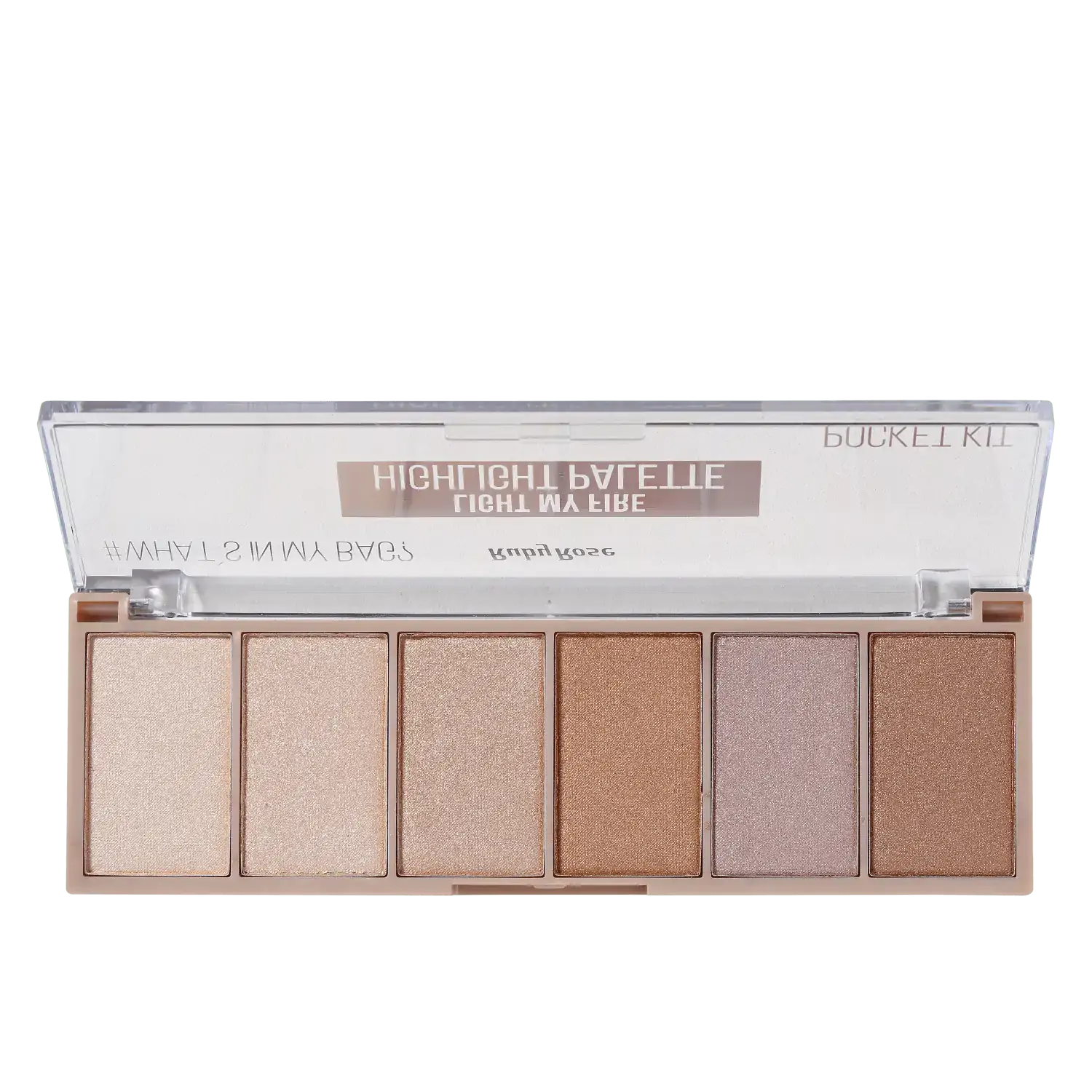 Paleta Ruby Rose Hb 7512 Iluminador Light My Fire 3g