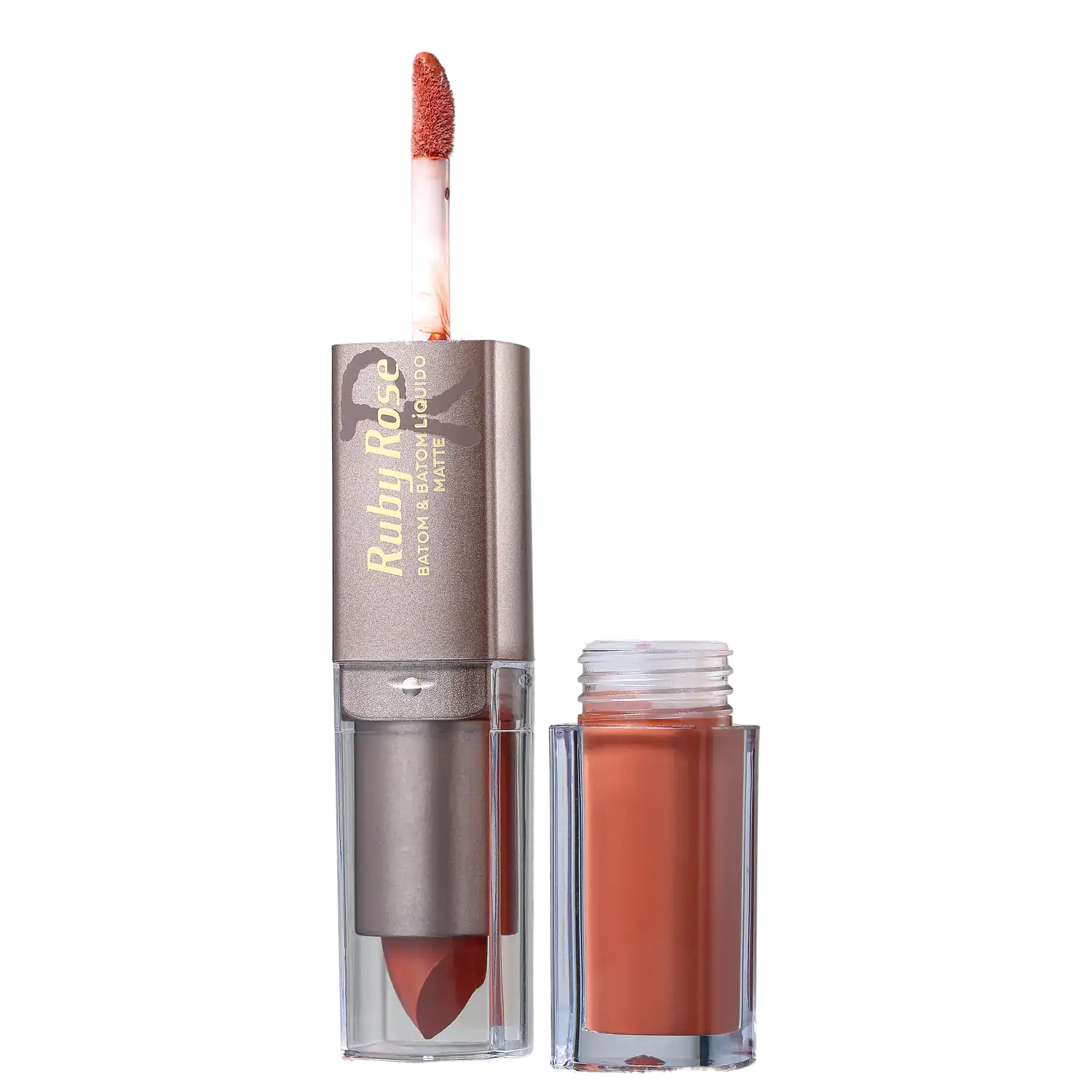Batom Liquido Ruby Rose Matte Hb 8606 Cor 024 1un