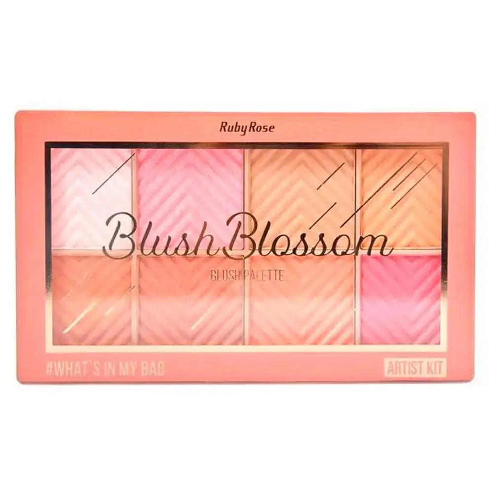 Blush Ruby Rose Blosson Palette Hb 6112