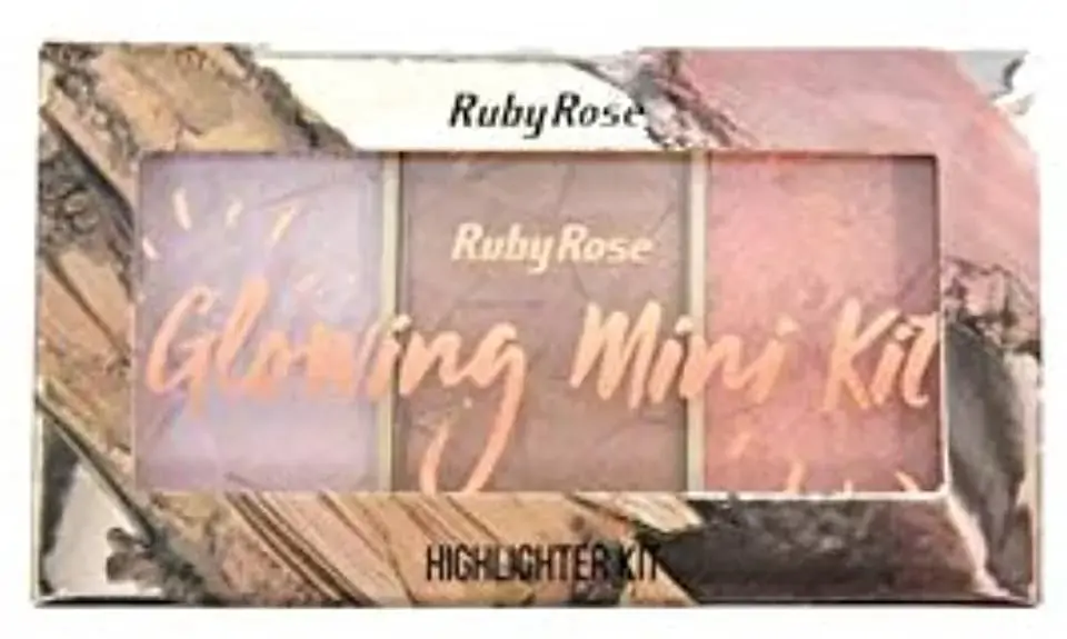 Paleta Ruby Rose Glowing Mini Kit Hb 7215 4 1un