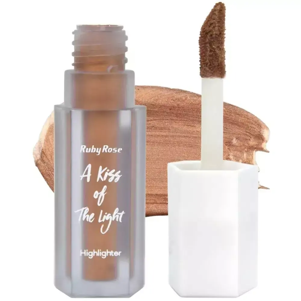 Iluminador Bronze A Kiss Of The Light 6 Spicy Ruby Rose