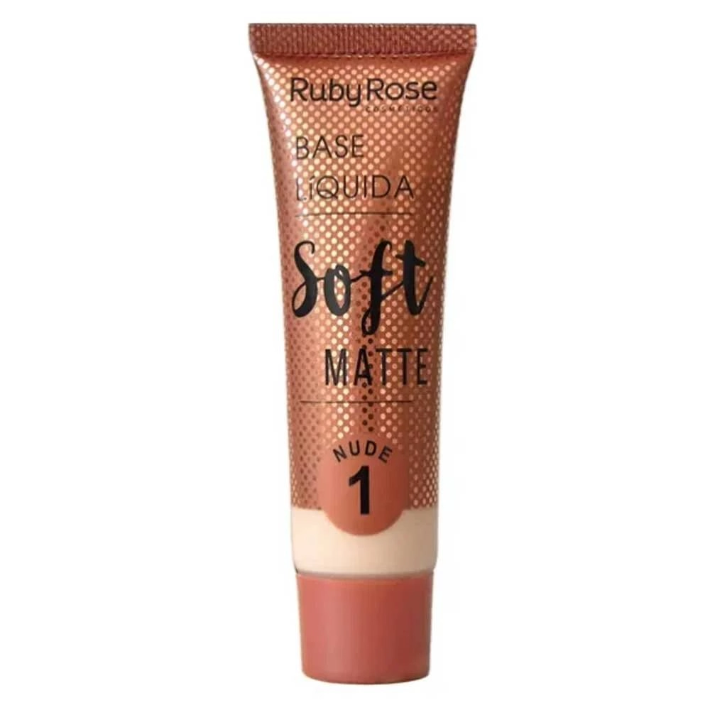 Base Matte Liq Ruby Rose Nude 1 Un