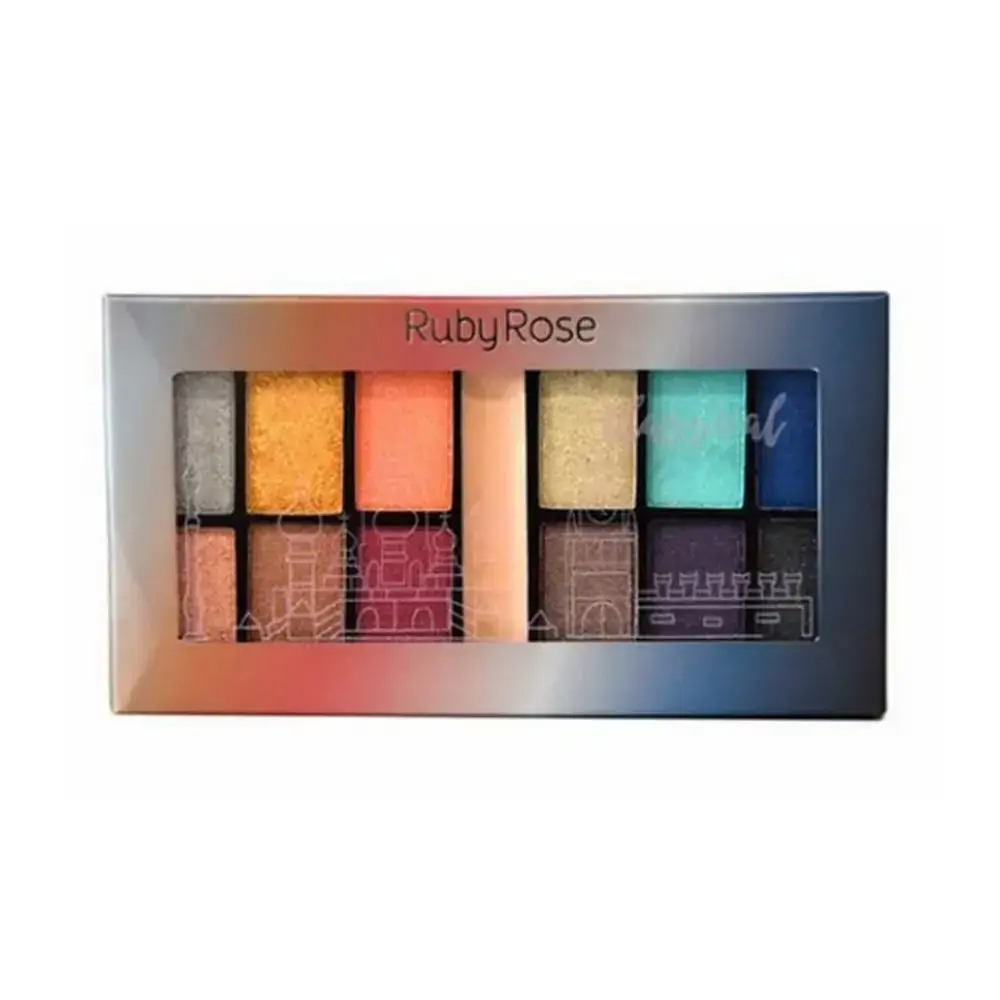 Kit Sombras Ruby Rose Classical Hb 9985/3 Un