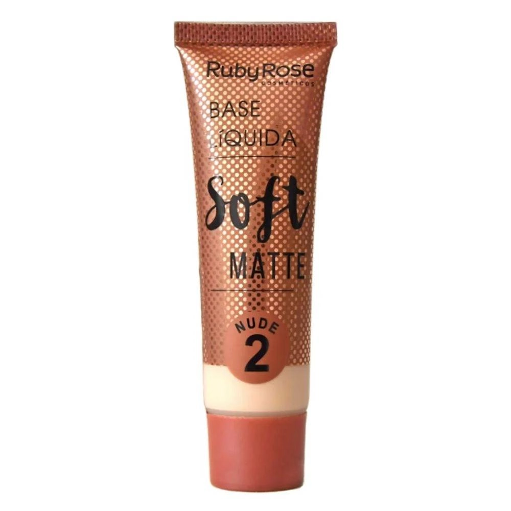 Base Matte Liq Ruby Rose Nude 2 Un