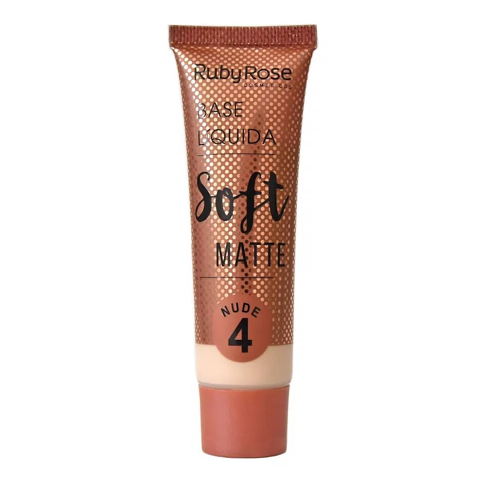 Base Matte Liq Ruby Rose Nude 4 Un