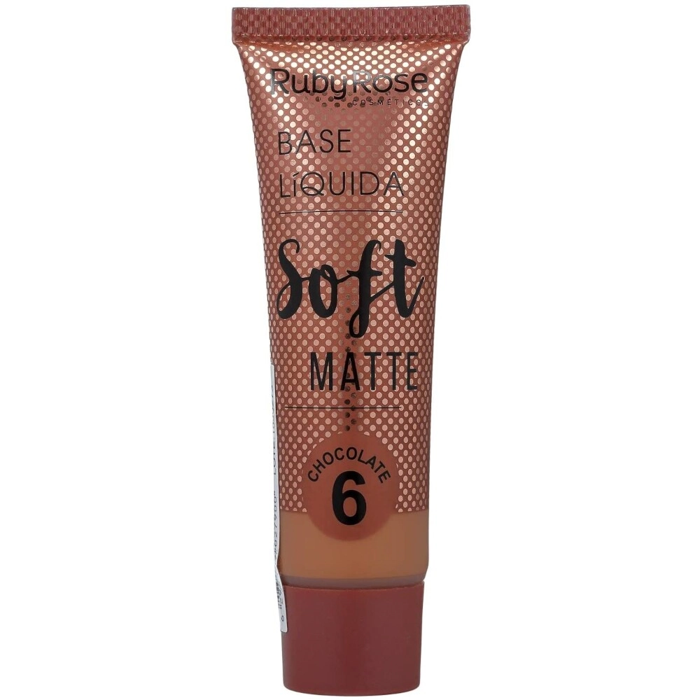 Base Matte Liq Ruby Rose Choco 6 Un